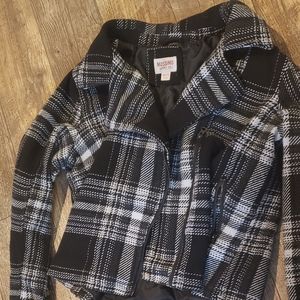 Mossimo Knit Moto Jacket